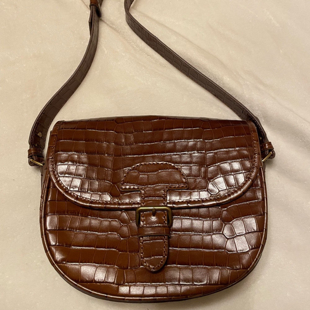 J. Crew leather crossbody